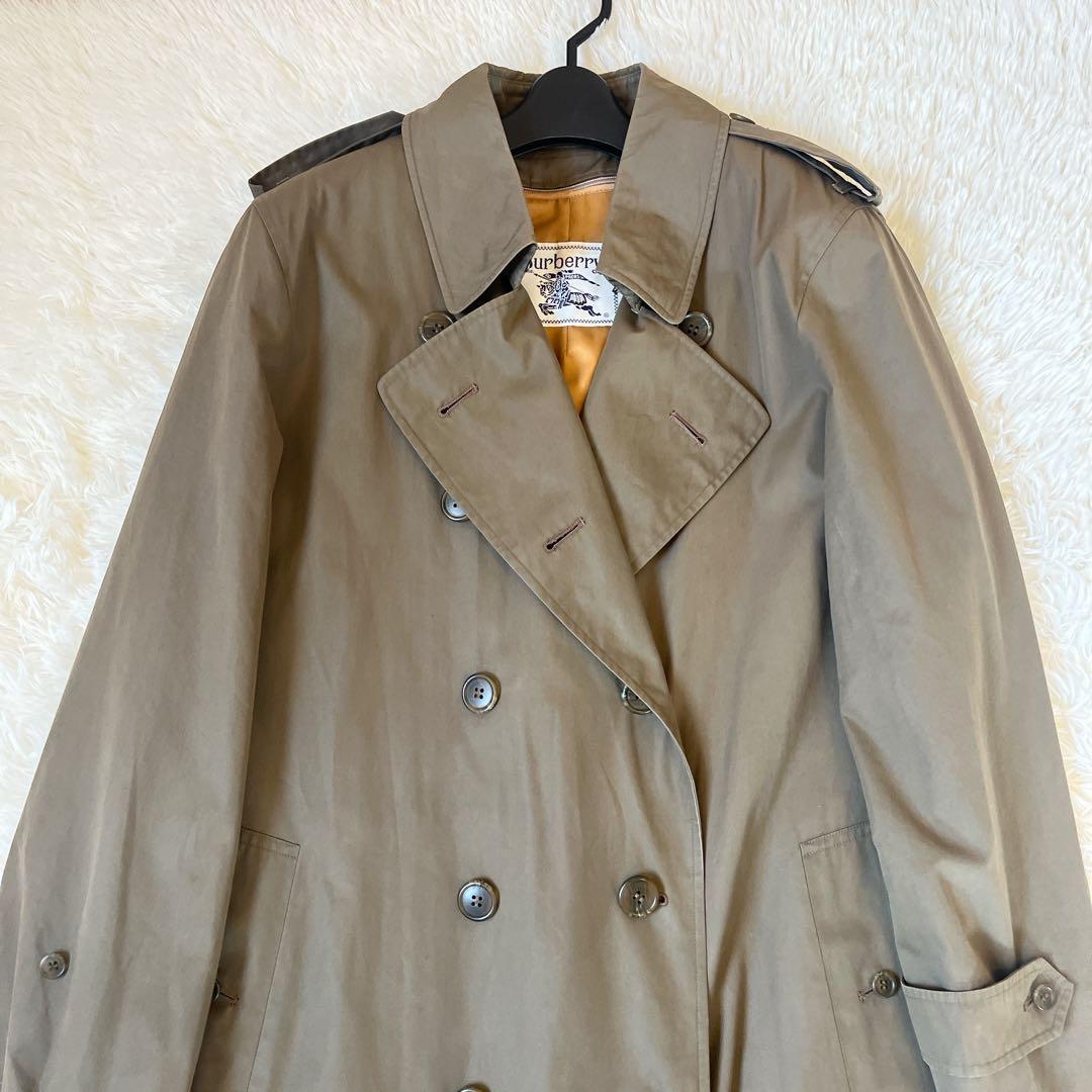 美品　大きいサイズ　バーバリー　トレンチコート　カーキ　ライナー　ノバチェック