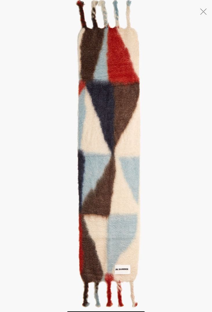 JIL SANDER モヘアウールストール