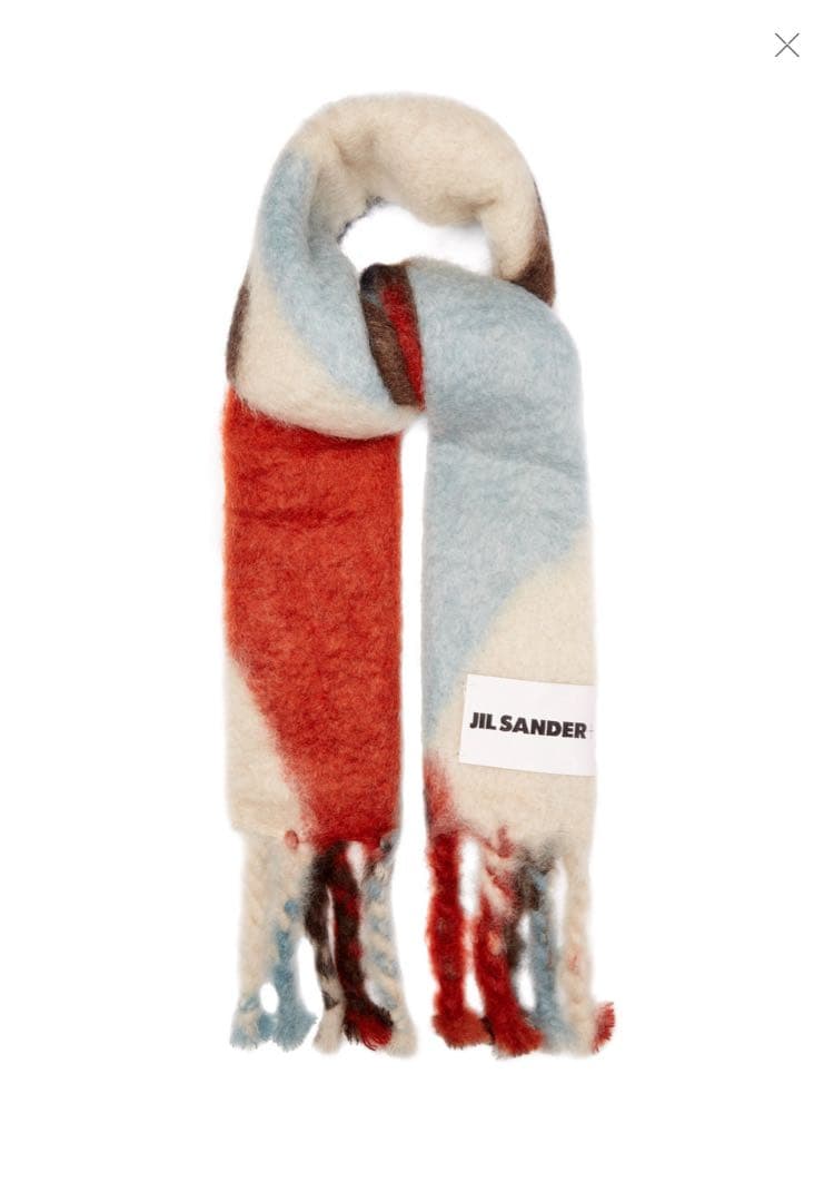 JIL SANDER モヘアウールストール