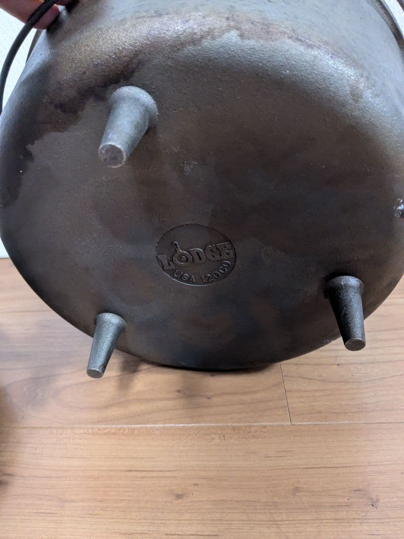 LODGE（ロッジ）　キャンプオーヴン　12インチDEEP　ダッチオーブン