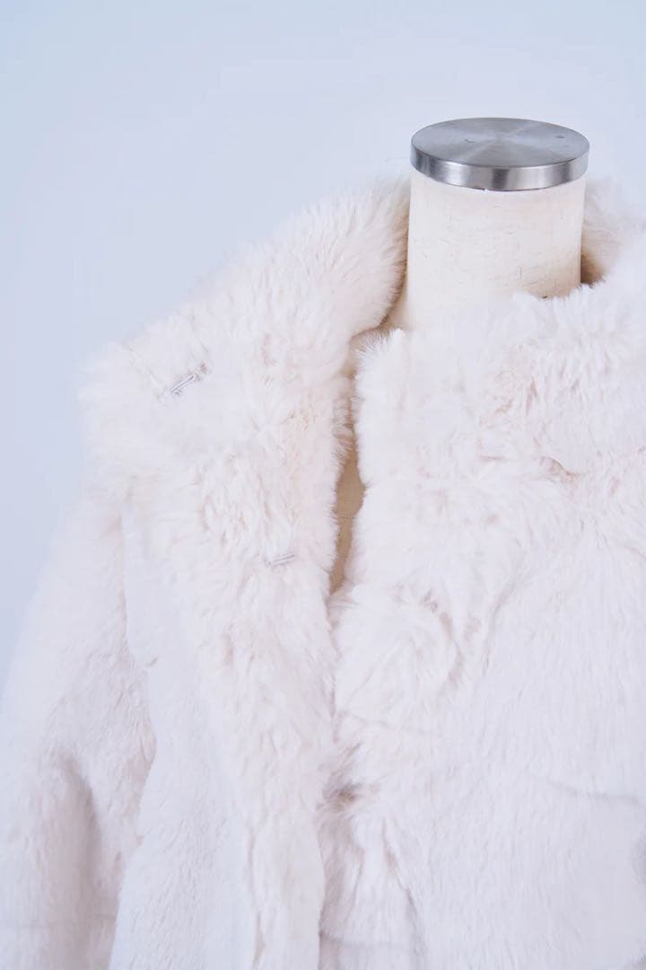 BELER MIMI ベリアミミ ボリュームファーコート ブラック 完売品