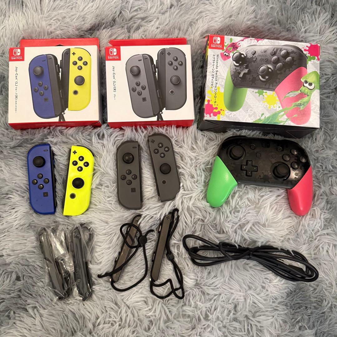 【値下げ】Nintendo Switch本体+Joy-Con、SDカード付き