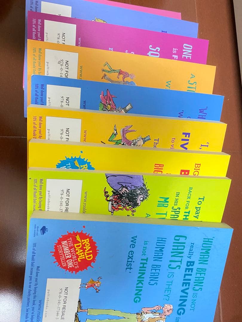 Roald Dahl オーディオブックセット 本9冊+CD29枚