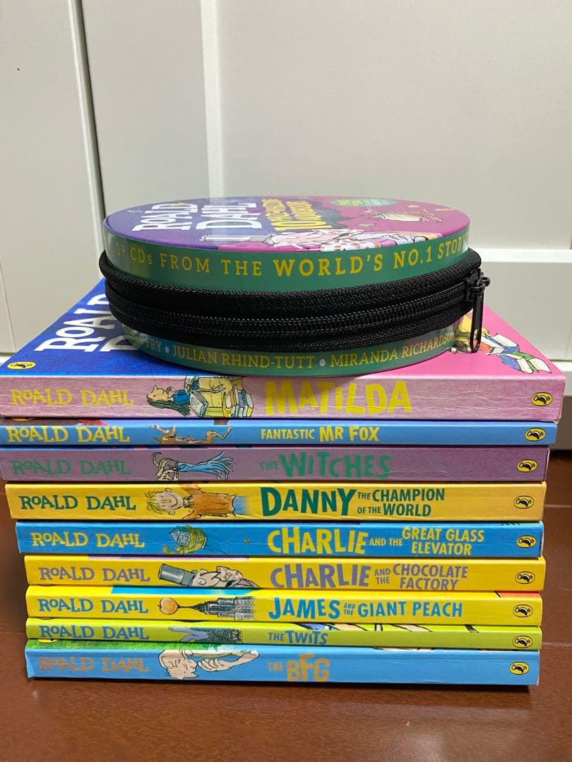 Roald Dahl オーディオブックセット 本9冊+CD29枚