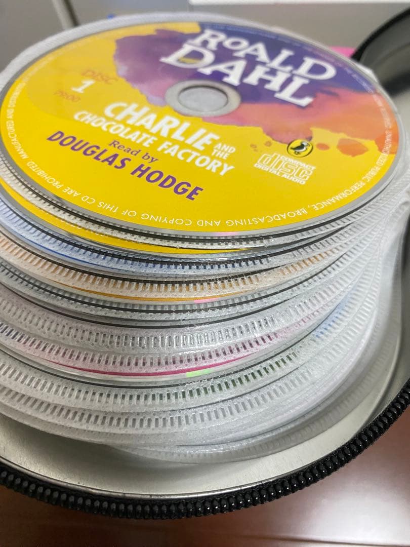 Roald Dahl オーディオブックセット 本9冊+CD29枚