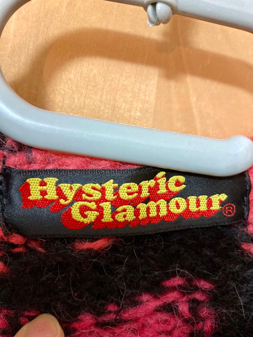 Hysteric Glamour 星柄パーカー