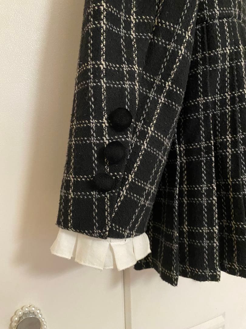 ジャケット・アウター Epine pleats frill jacket