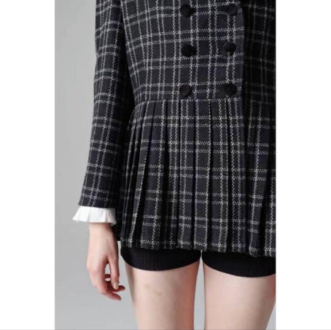 ジャケット・アウター Epine pleats frill jacket