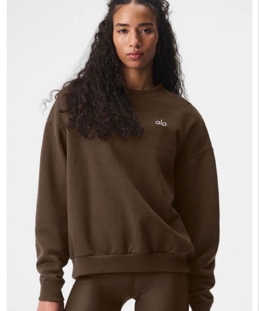 alo エスプレッソカラー　スウェット