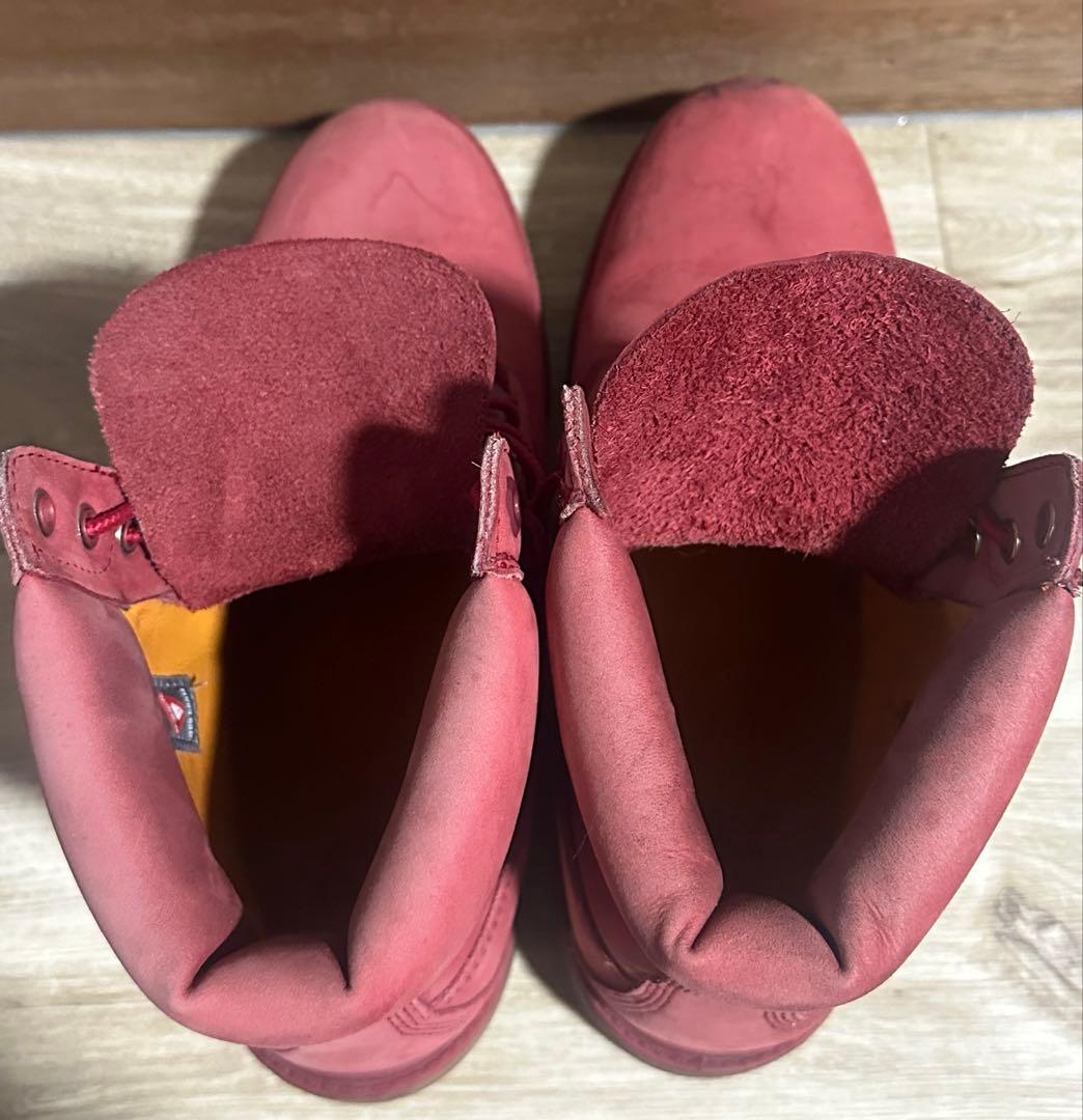 か*ん様 Timberland 6インチ プレミアムブーツ A1149 レッド