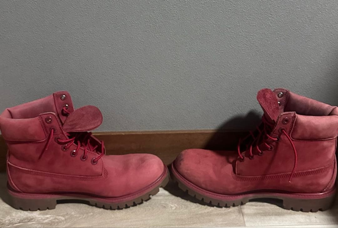 か*ん様 Timberland 6インチ プレミアムブーツ A1149 レッド