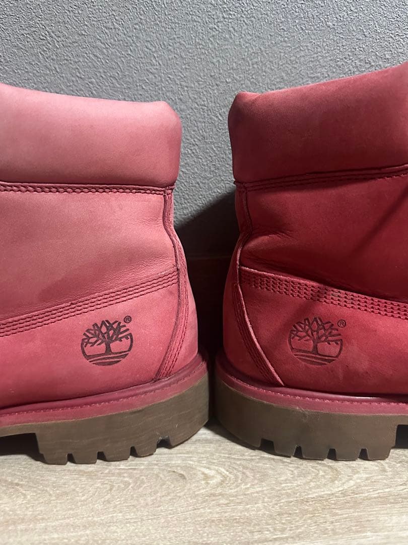 か*ん様 Timberland 6インチ プレミアムブーツ A1149 レッド