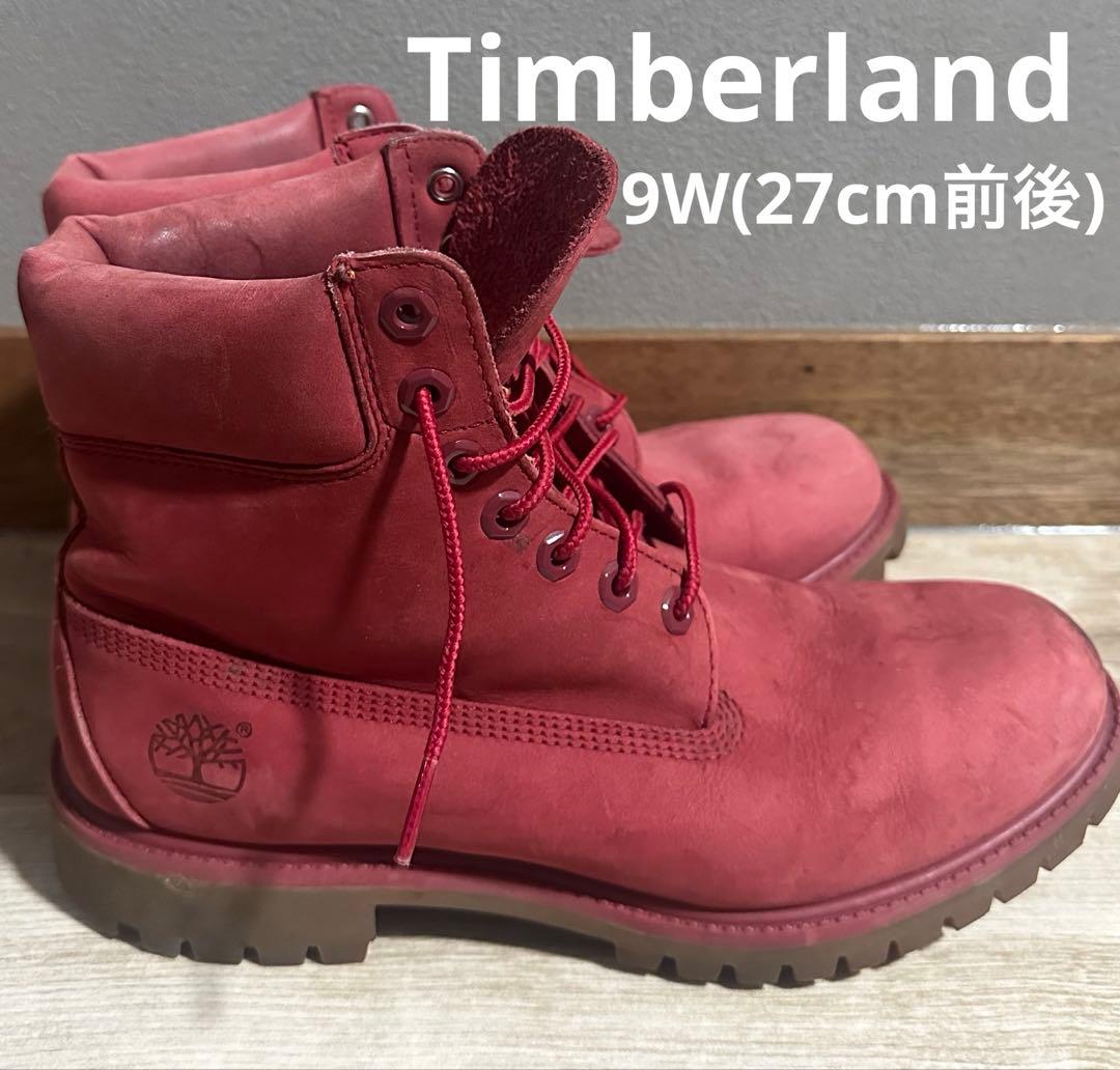 か*ん様 Timberland 6インチ プレミアムブーツ A1149 レッド