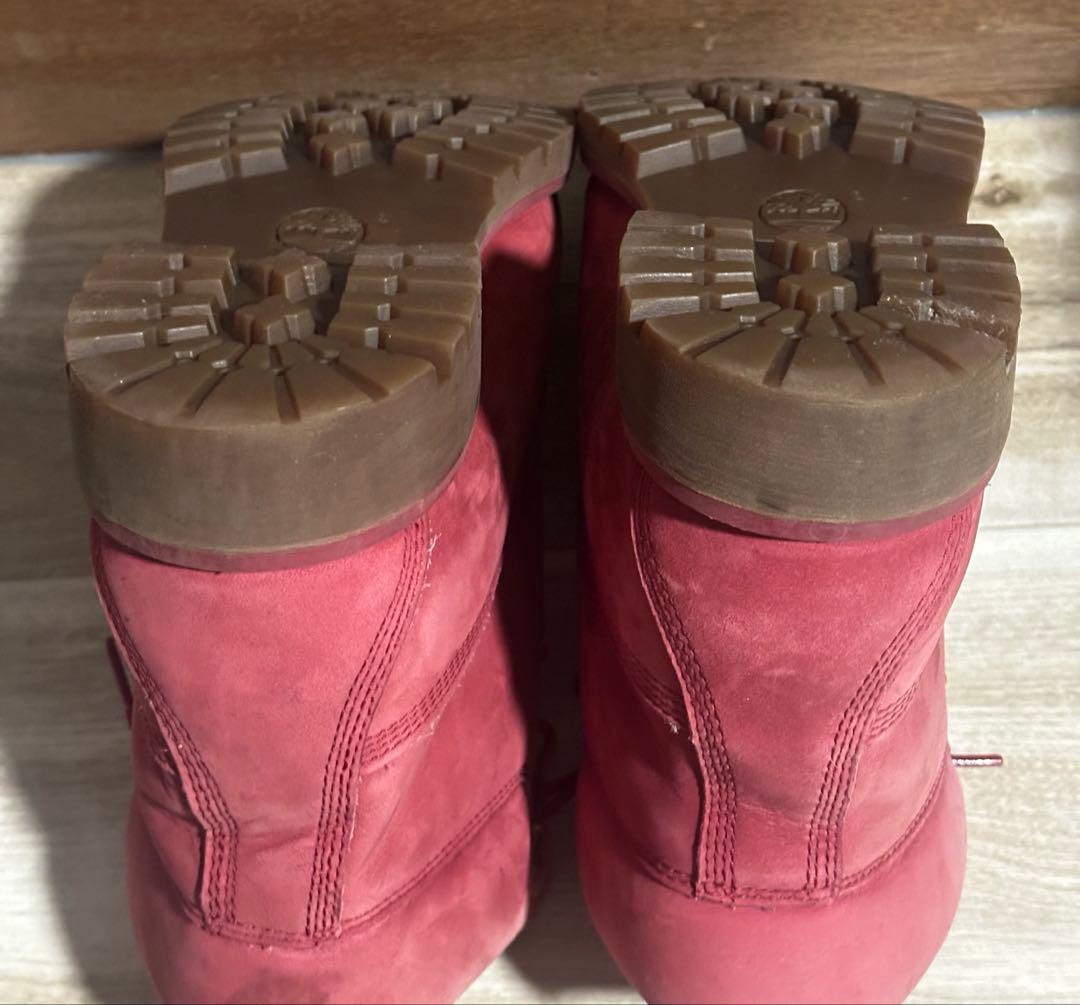 か*ん様 Timberland 6インチ プレミアムブーツ A1149 レッド