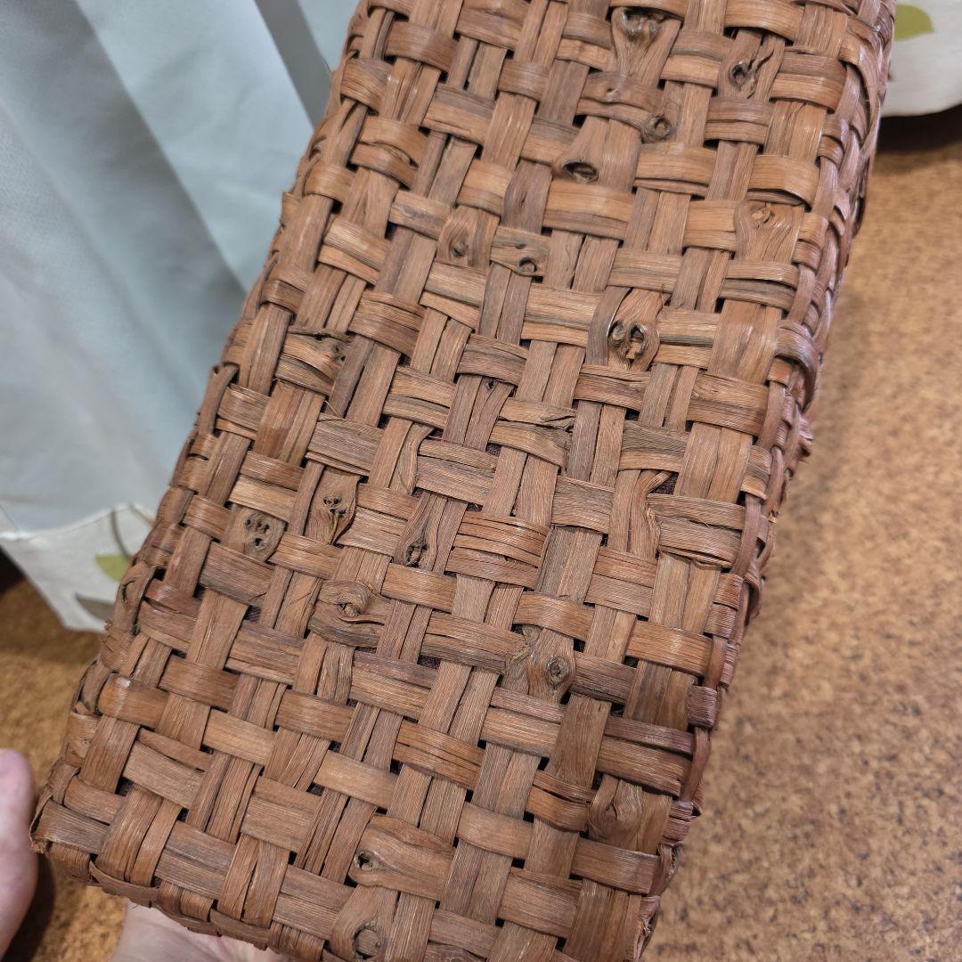 国産山葡萄カゴバッグ