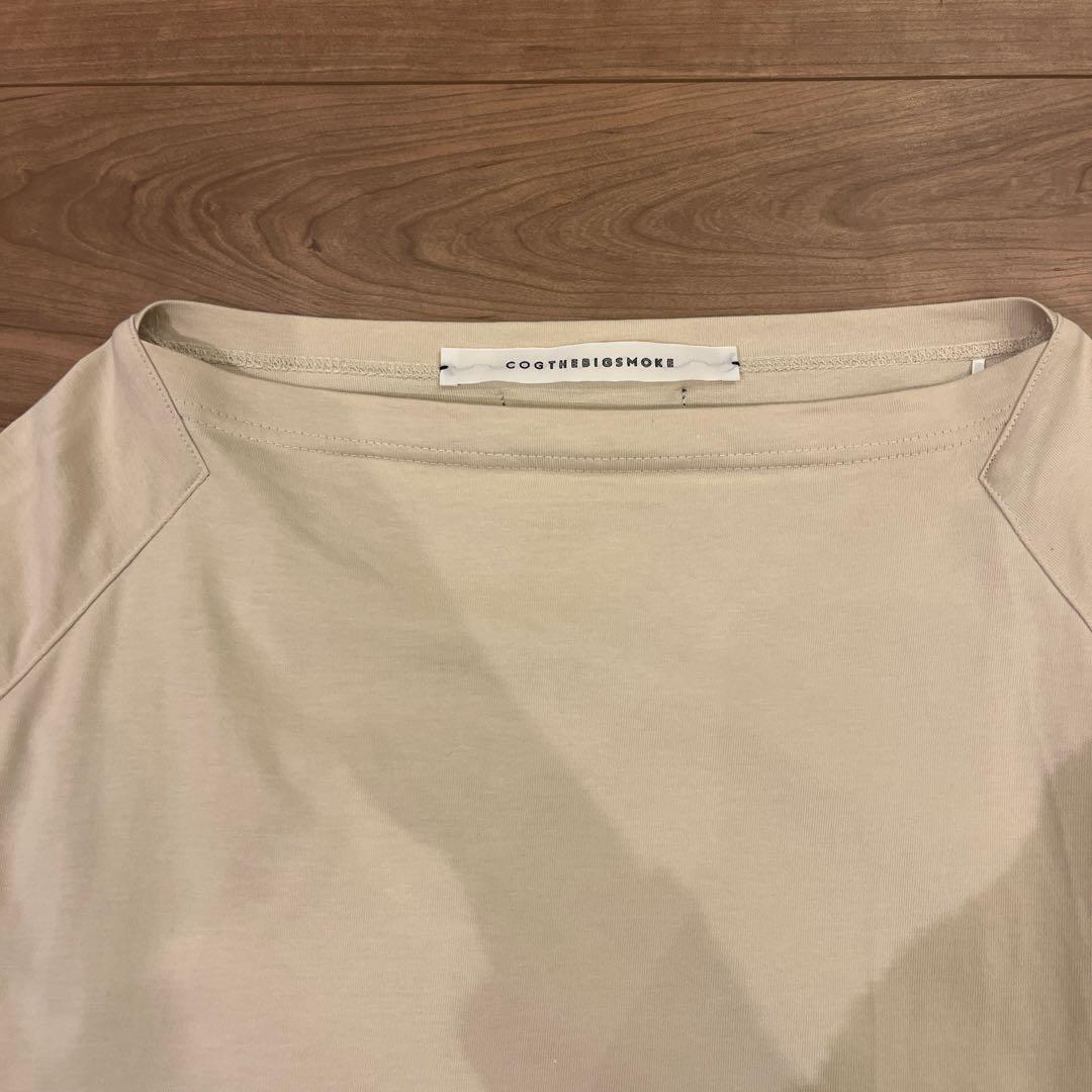 COGTHEBIGSMOKE KAREN NARROW ラグランスリーブトップス