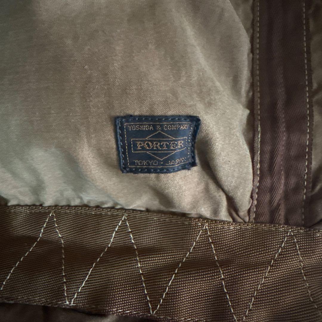 PORTER ブラウンキャンバスリュック