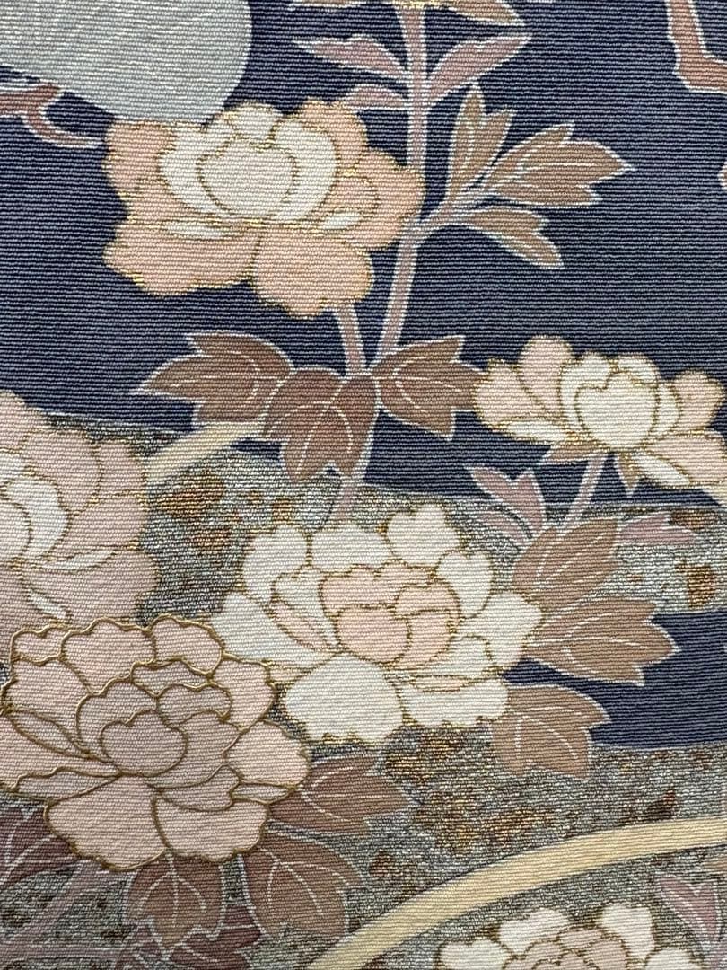 専用3000円引4点フルセット　正絹訪問着　袋帯　帯揚げ　帯締め袋帯リバーシブル