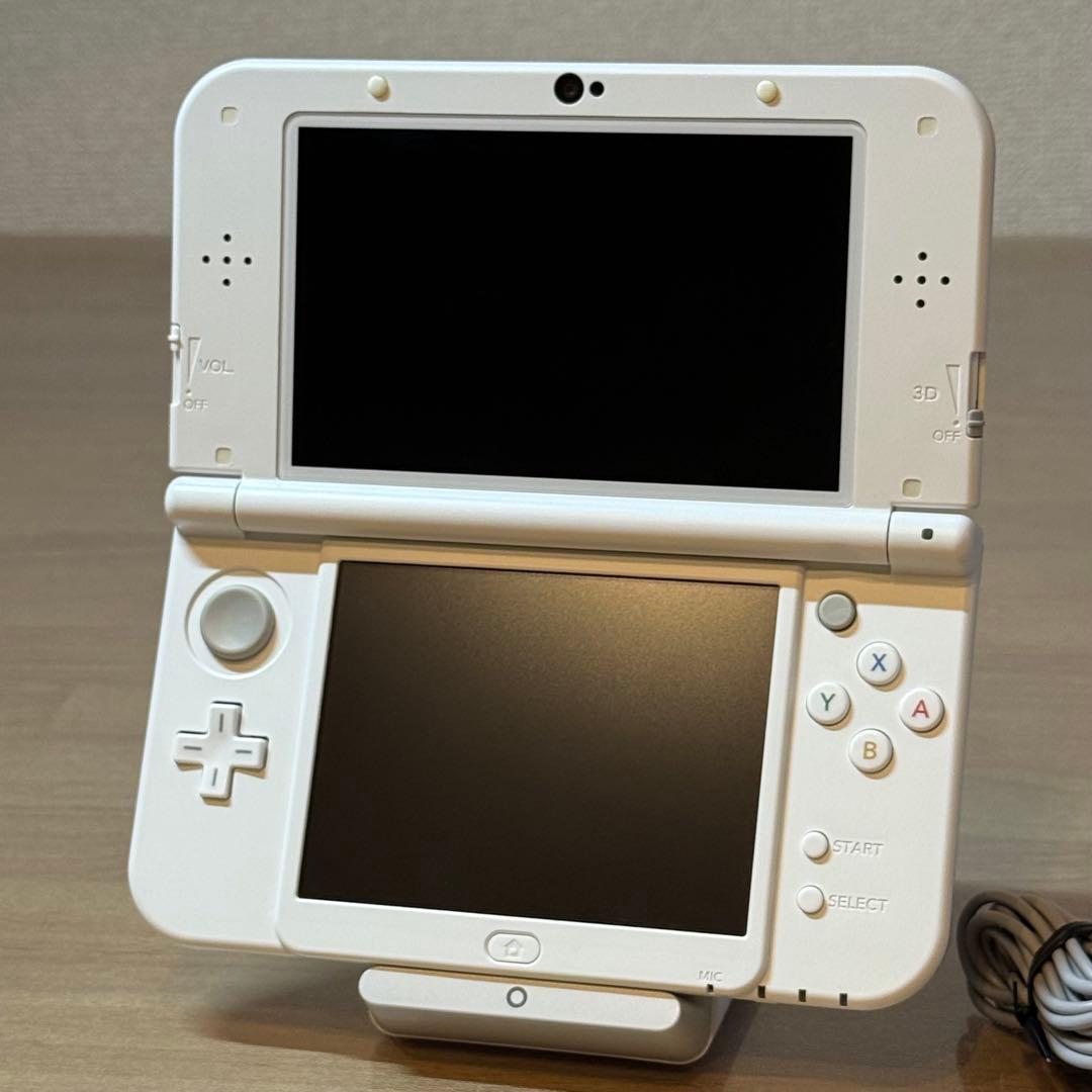 6-199【美品】Newニンテンドー3DS LL パールホワイト