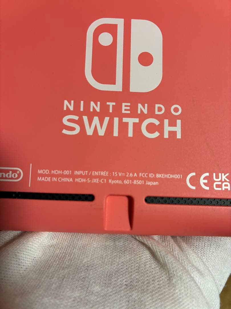 Nintendo Switch Lite コーラル ピンク 本体 動作確認済み