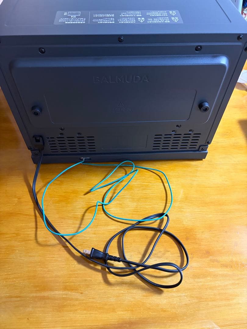 BALMUDA オーブンレンジ　限定カラー　ジャンク品