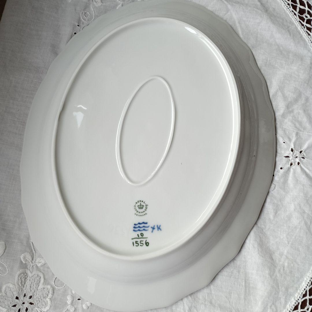 ロイヤルコペンハーゲン　ブルーフラワー　オーバルプレート