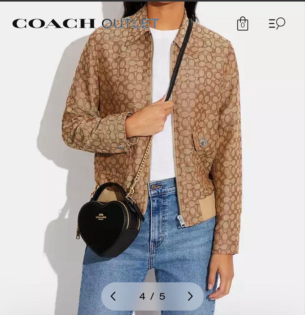 COACH ハートクロスボディバッグ