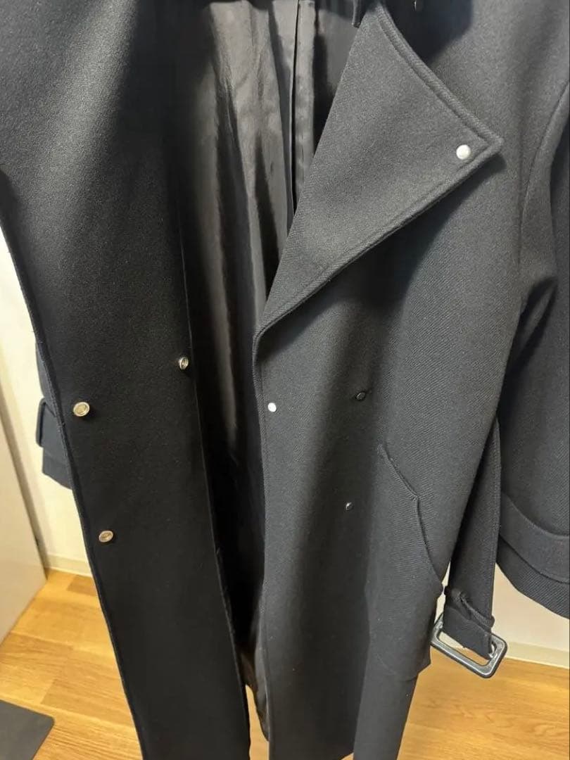 ★wakame★UNITEDTOKYO 2wayロングコート　ブラック　2