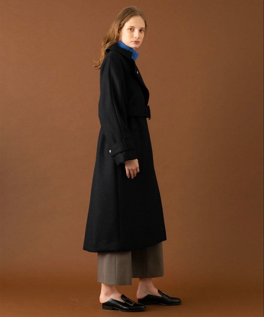 ★wakame★UNITEDTOKYO 2wayロングコート　ブラック　2