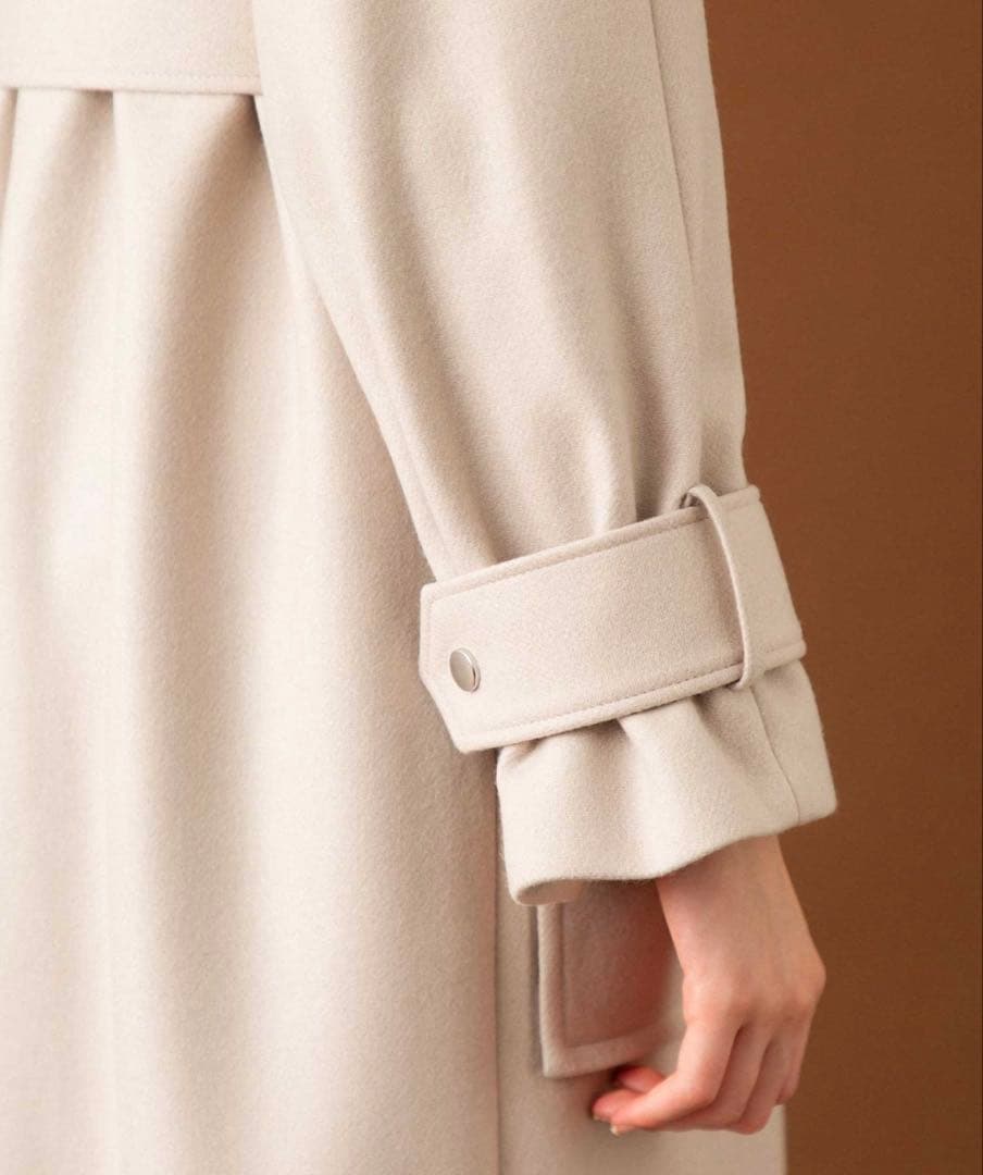 ★wakame★UNITEDTOKYO 2wayロングコート　ブラック　2