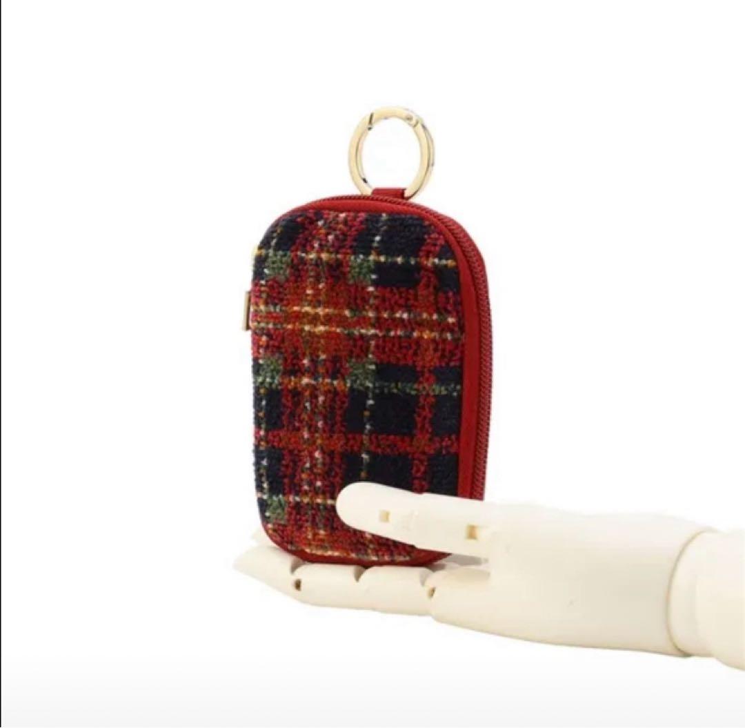 【完売品】フェイラー　FEILER カード＆キーポーチ　タータンムード