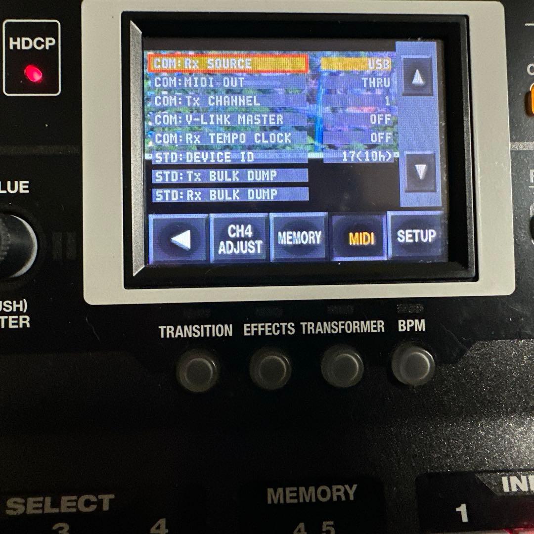 Roland V-4EX 4chビデオミキサー