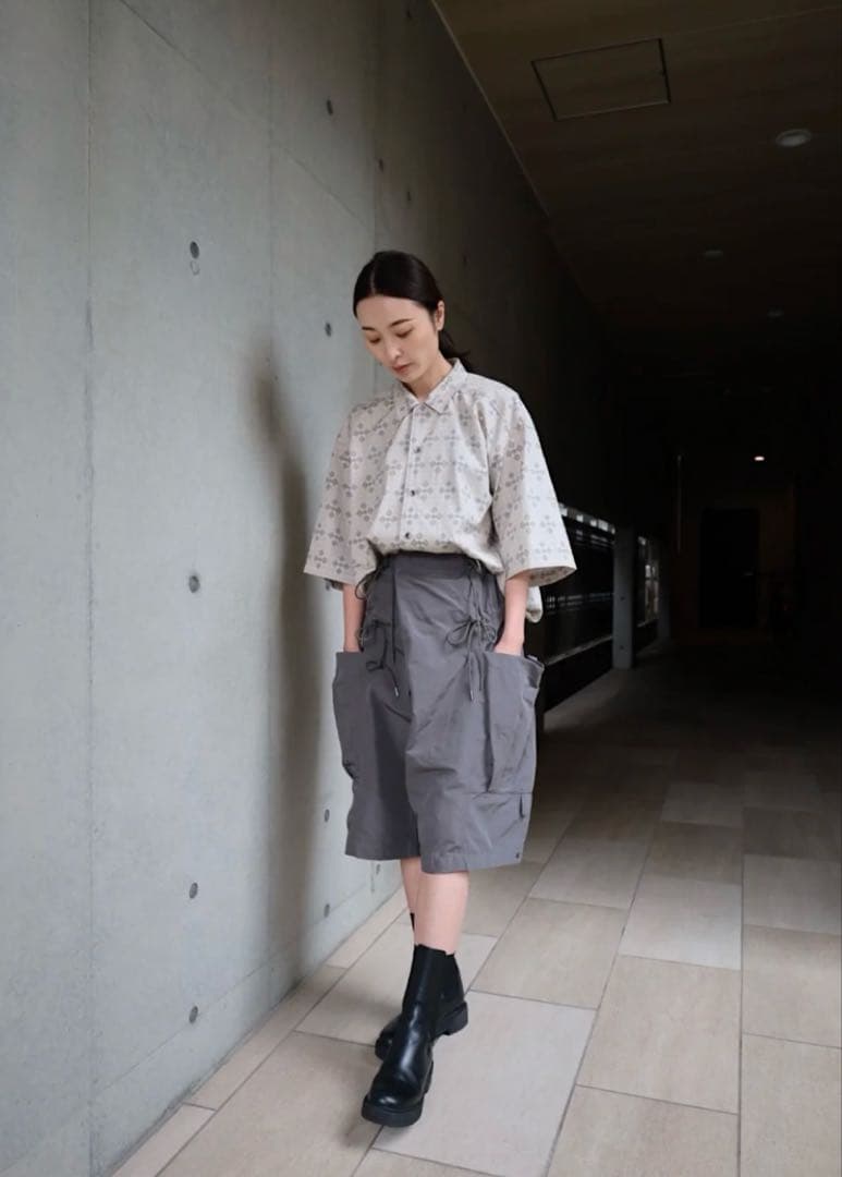 Jun Mikami ヴァリアブルショーツ カーキ 新品