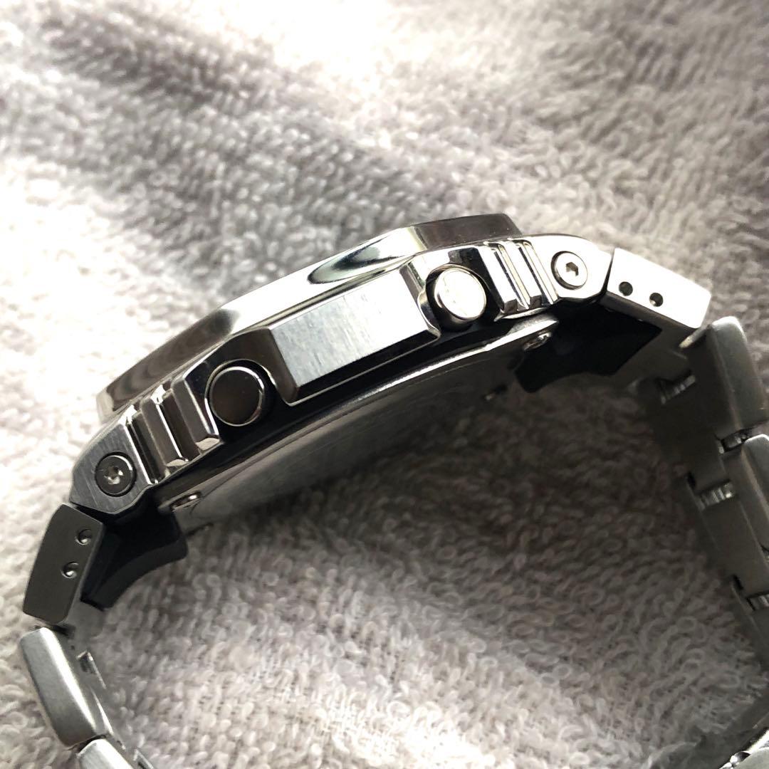 フルメタル&アイスブルー G-SHOCK［美品］ GM-2110D-2ADR