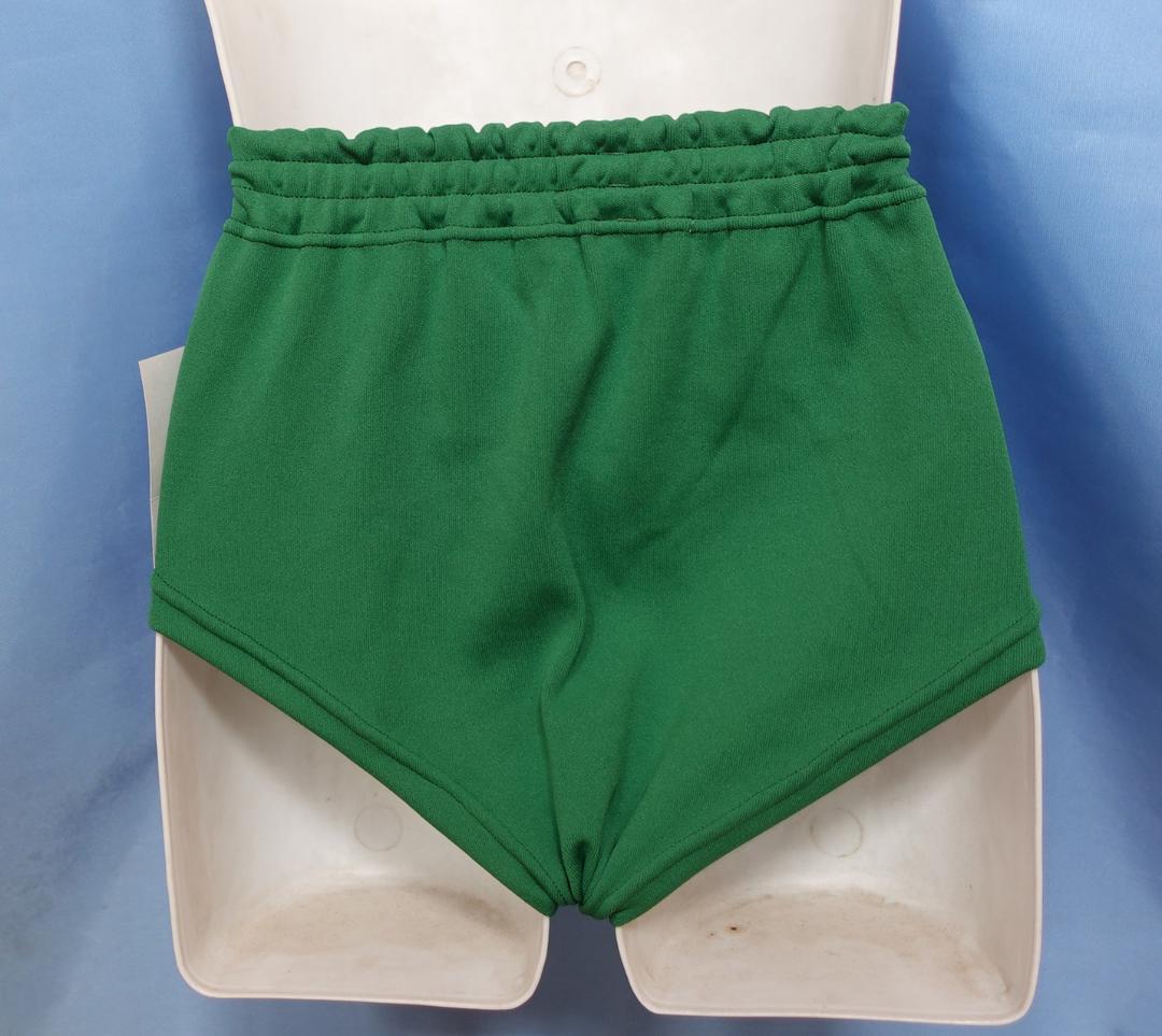 アシックス　ジェレンク　U-718　新品　ナイロン　ブルマ　エンジ・緑　２枚