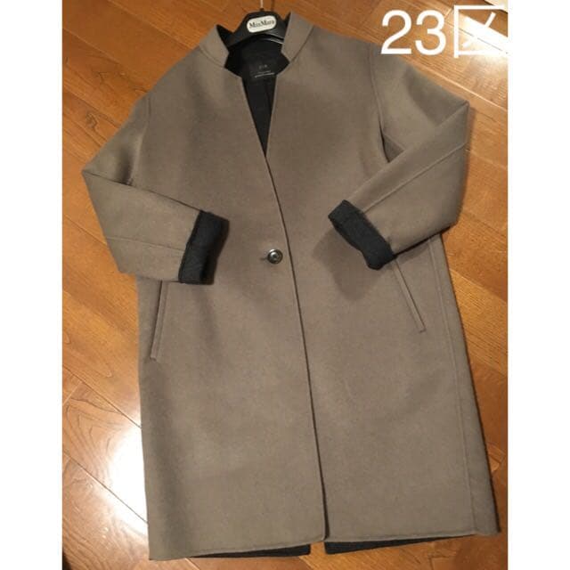 23区 コート グレージュ 36