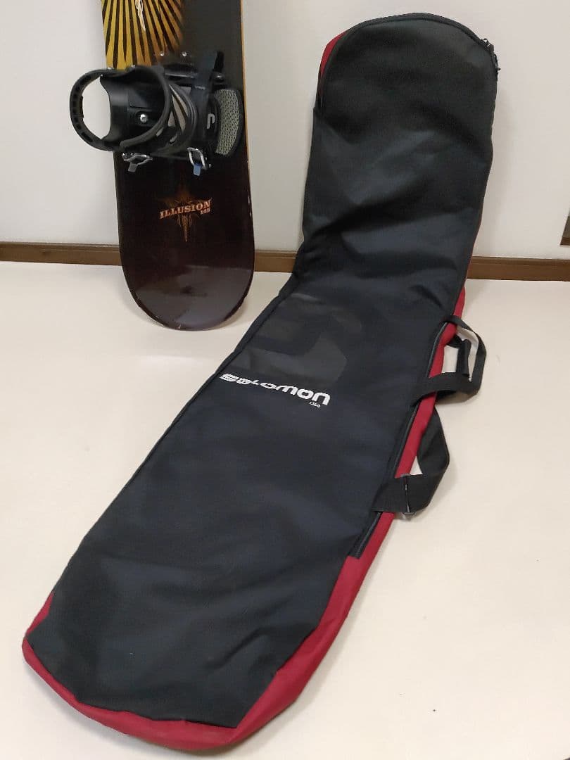 K2 illusion スノーボード 145cm ビンディング ケース付き