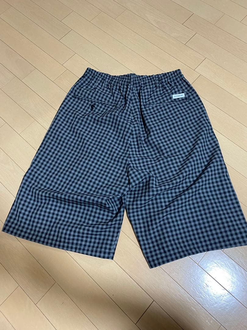 cootie productions ワークショーツ（ギンガムチェック）