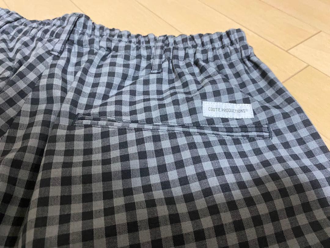 cootie productions ワークショーツ（ギンガムチェック）
