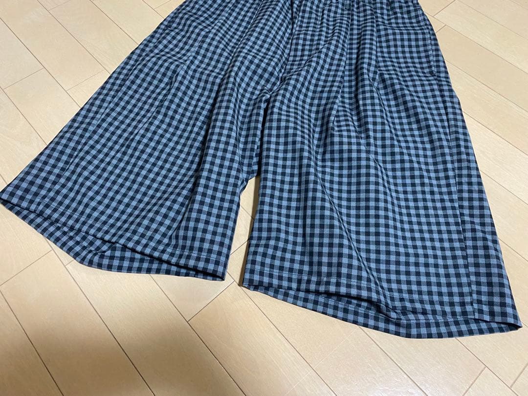 cootie productions ワークショーツ（ギンガムチェック）