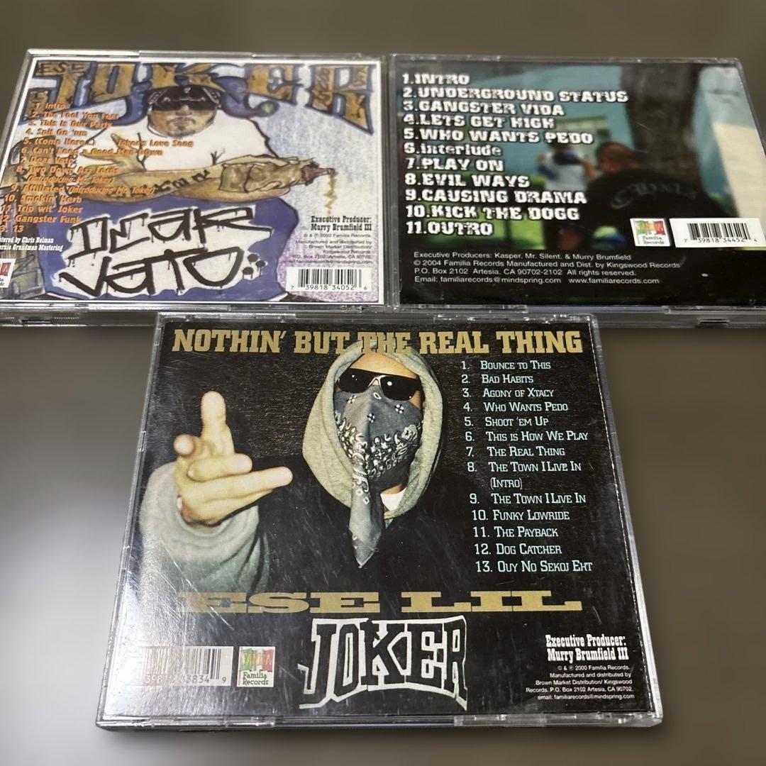 G-RAP/CHICANO/チカーノ/Ese Lil Joker /3枚SET