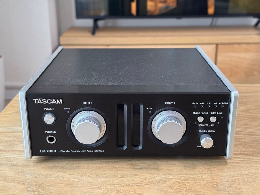 TASCAM UH-7000 USBオーディオインターフェイス
