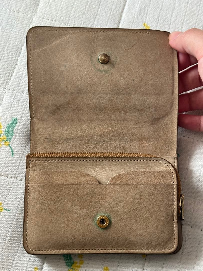 forme Short Wallet クリスペルカーフ 本革 牛革 二つ折り財布