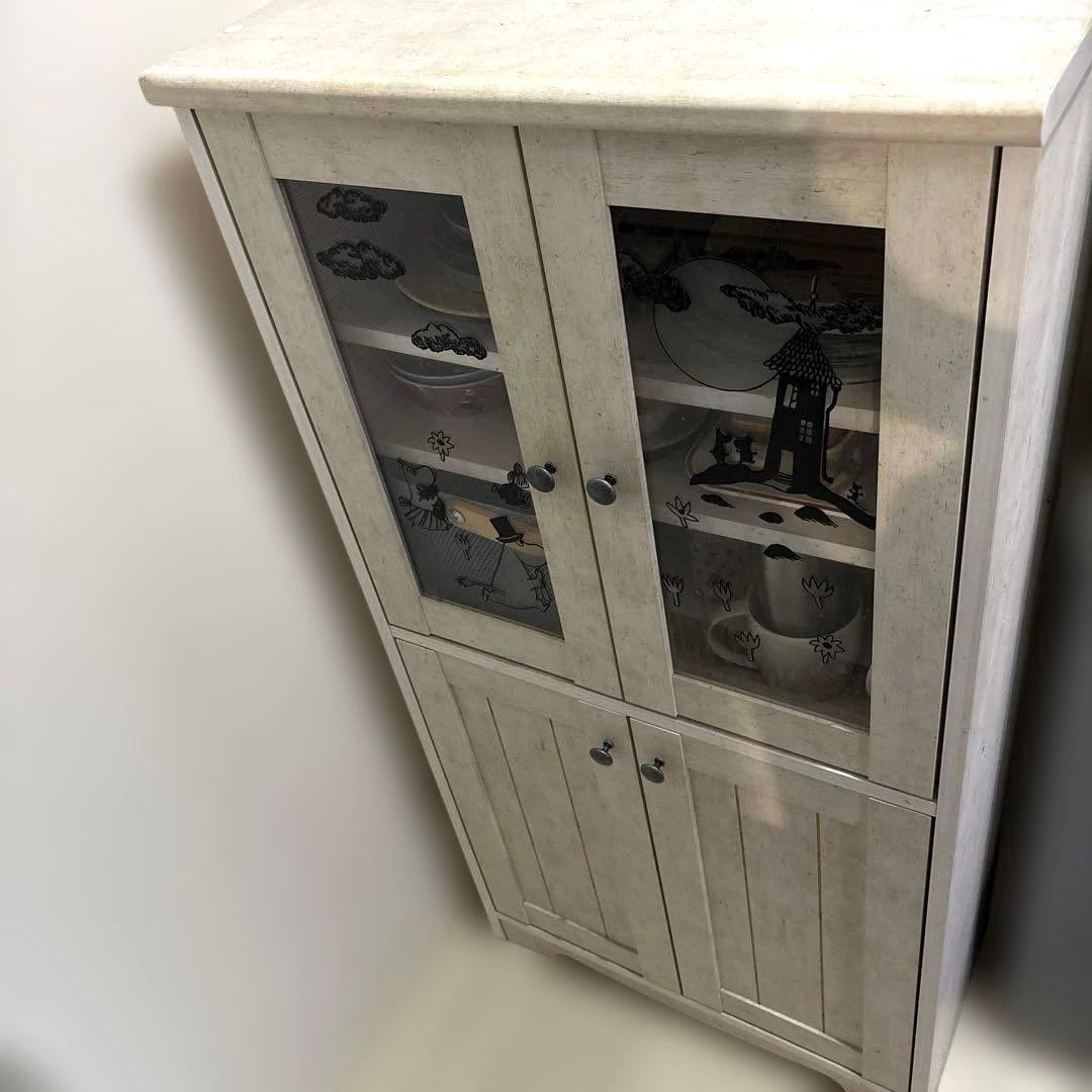 サクラ　ニトリ　キャビネット　リズバレー　食器棚