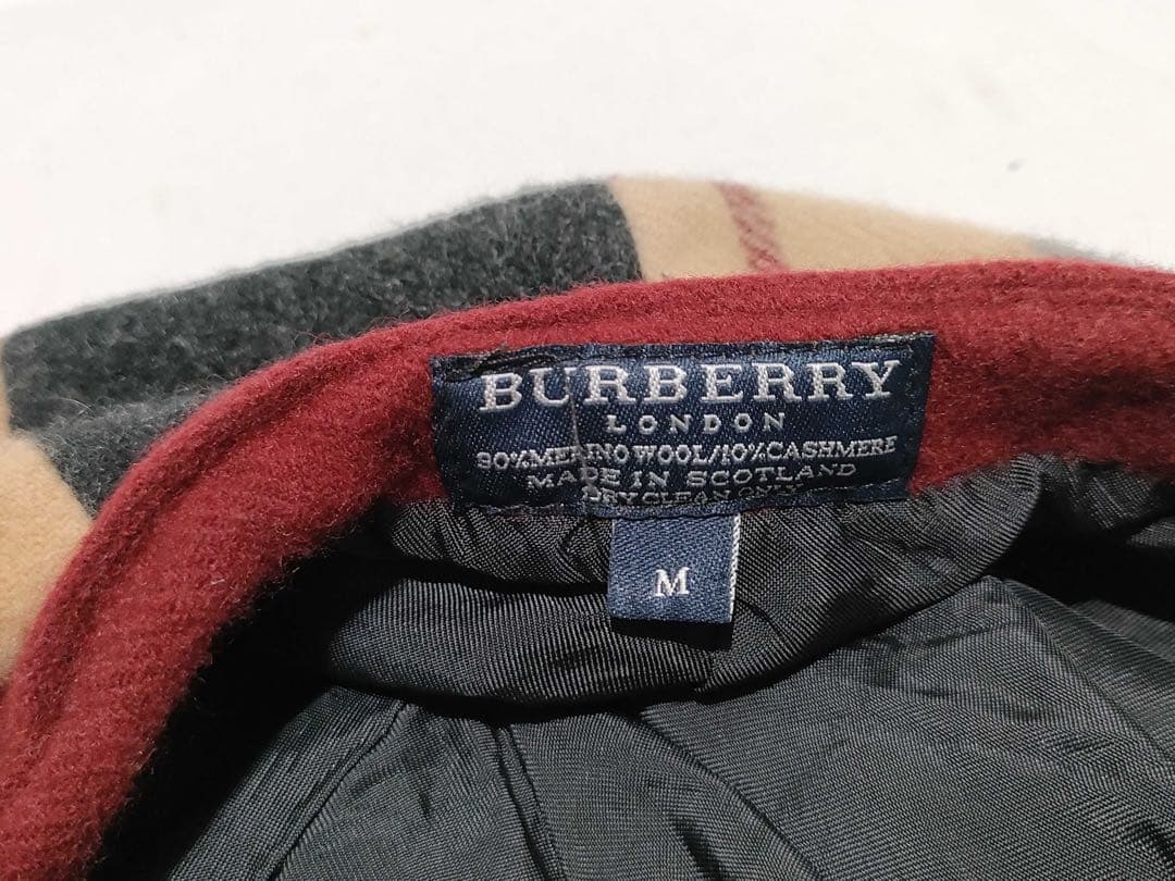 カサブランカ　バーバーリー　BURBERRY　キャスケット　キャップ
