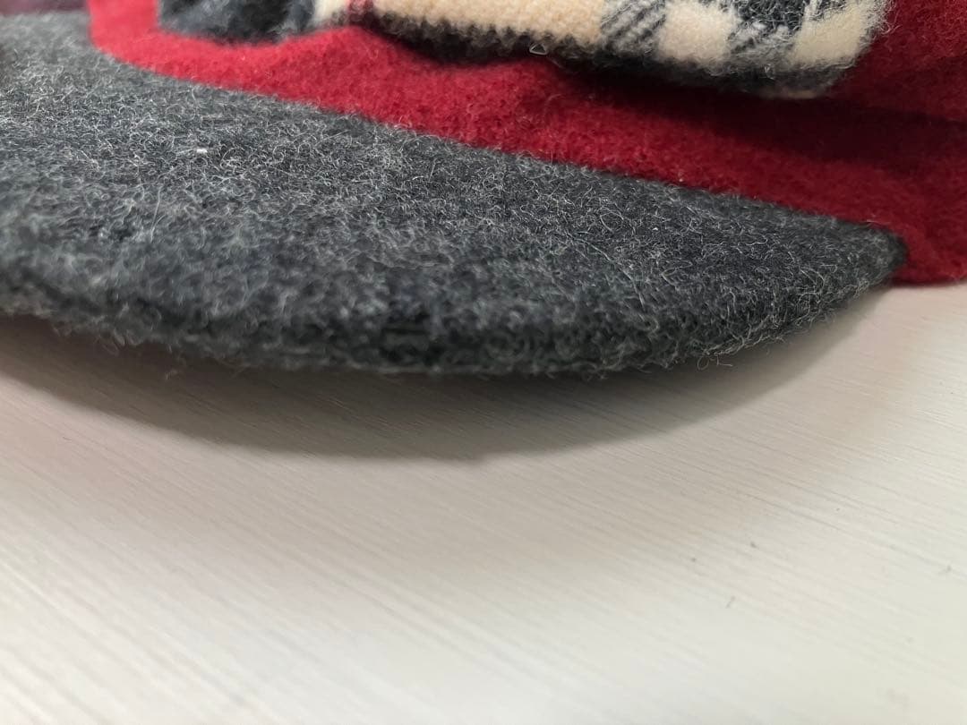 カサブランカ　バーバーリー　BURBERRY　キャスケット　キャップ