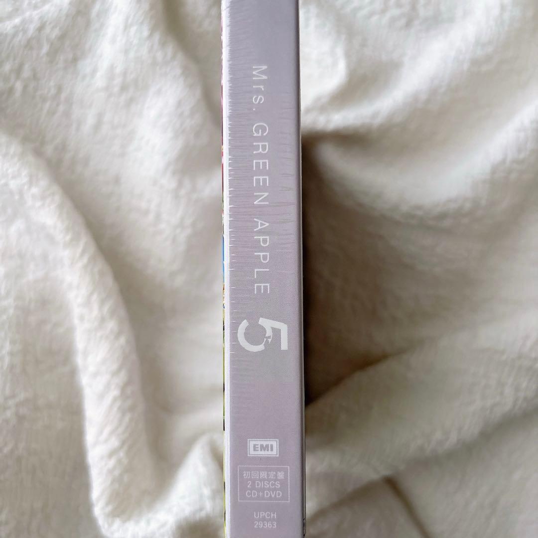 お*か様 Mrs. GREEN APPLE 5 「5」 CD 初回限定盤