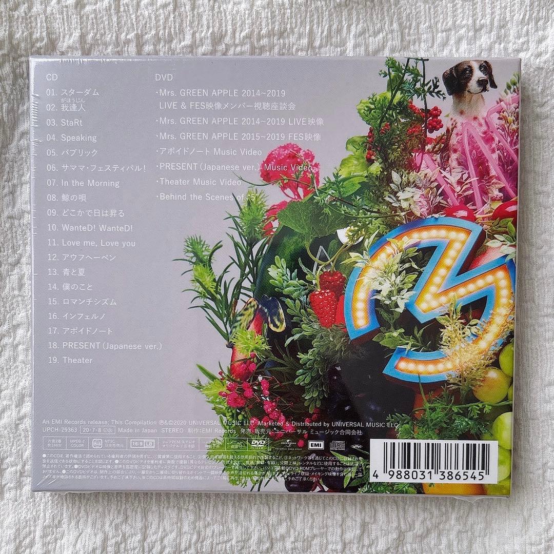 お*か様 Mrs. GREEN APPLE 5 「5」 CD 初回限定盤