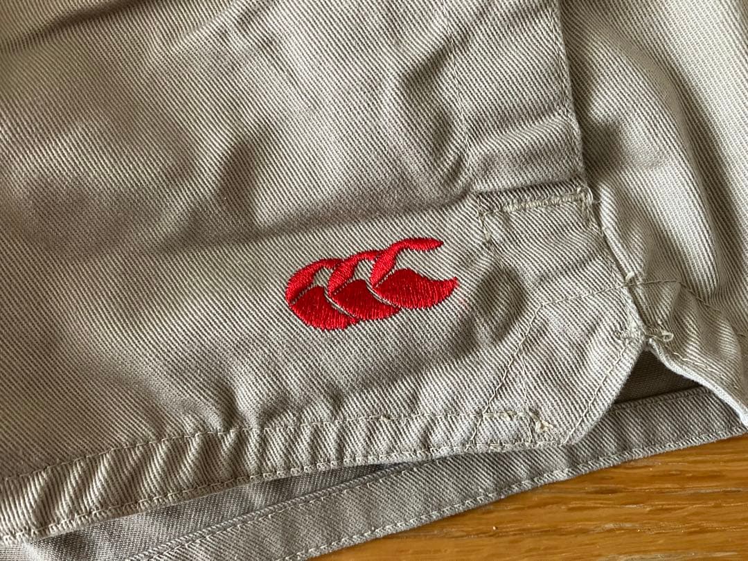 【貴重】カンタベリー／イングランド型ラグビーパンツ（ブラウン・中古）30インチ