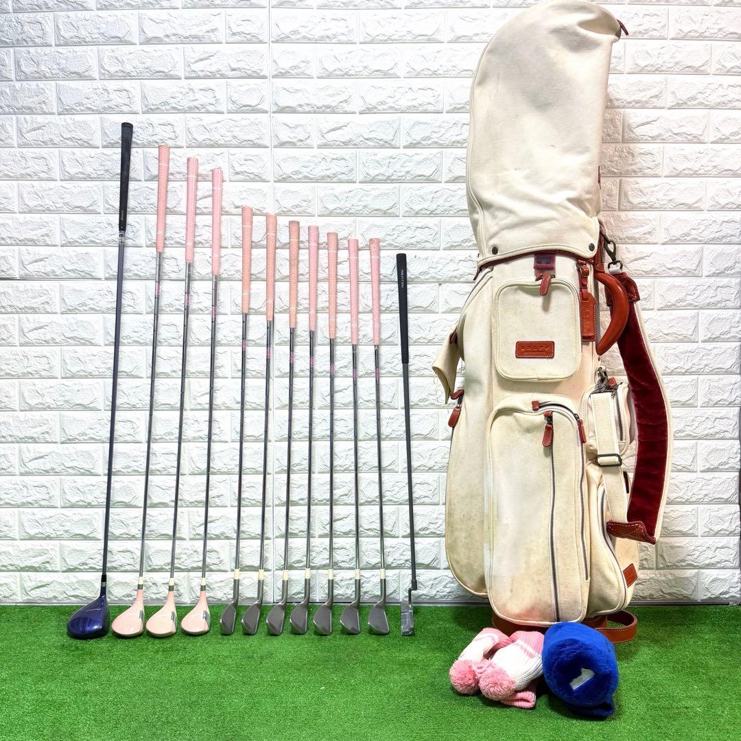 ゴルフセット　初心者応援　Mizuno レディース　ドライバー2本　右打ち